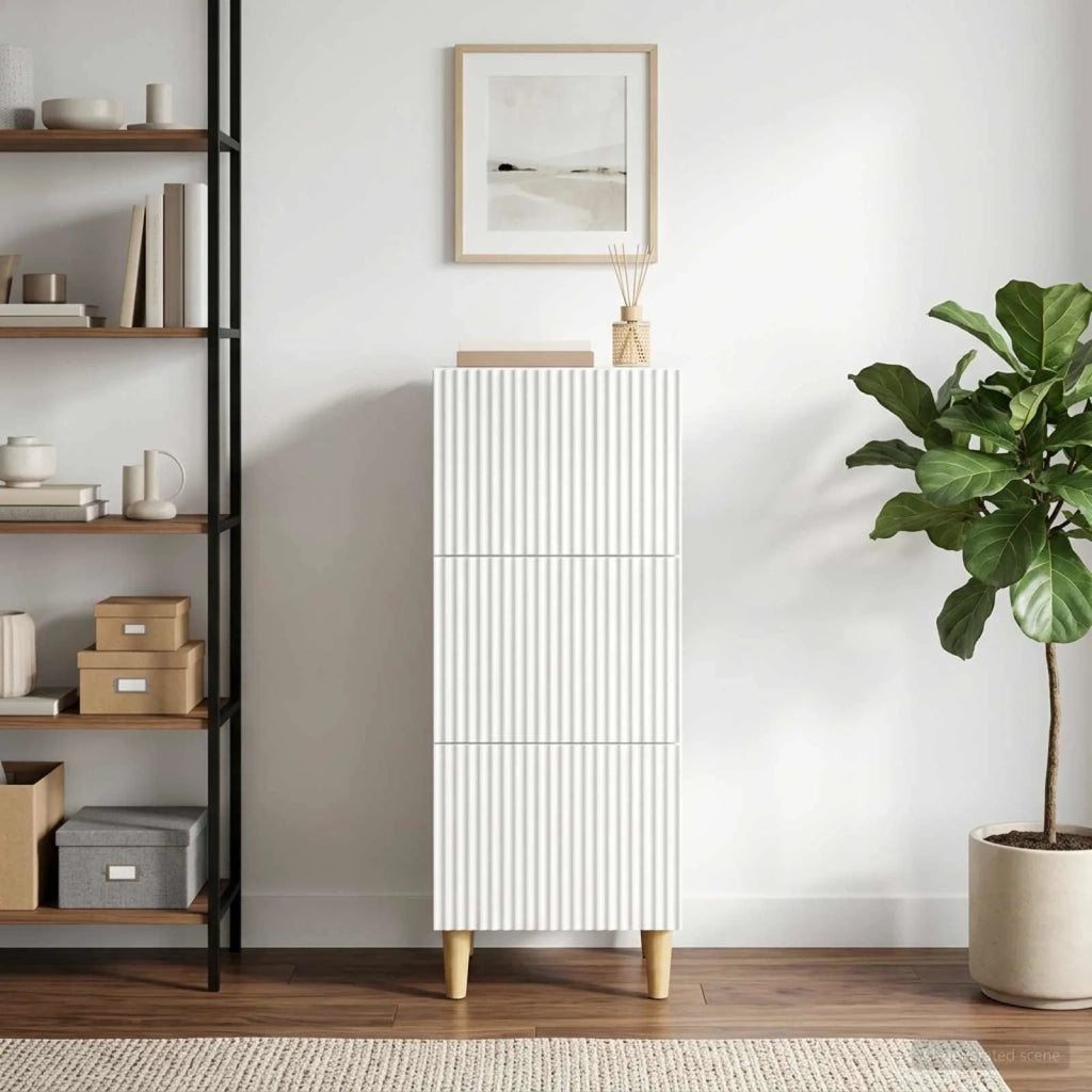 Mobile con Cassetti Bianco 33 x 34,5 x 90 cm 894615