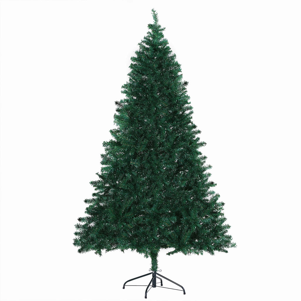 EasyComfort Albero di Natale Artificiale Alto 180cm con 1000 Rami Rigogliosi Base in Acciaio