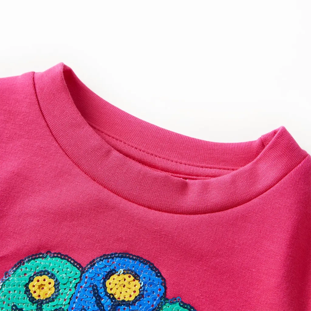 Felpa per Bambini Rosa Brillante 104 13605