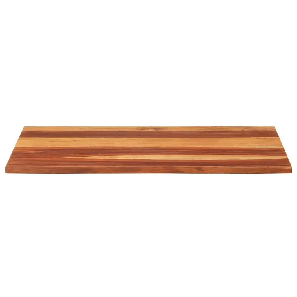 Piano Tavolo in Legno Massello di Acacia 25-27 mm 60x90 cm