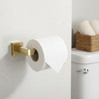 Set Accessori Da Bagno Rio Gold 4 Pezzi