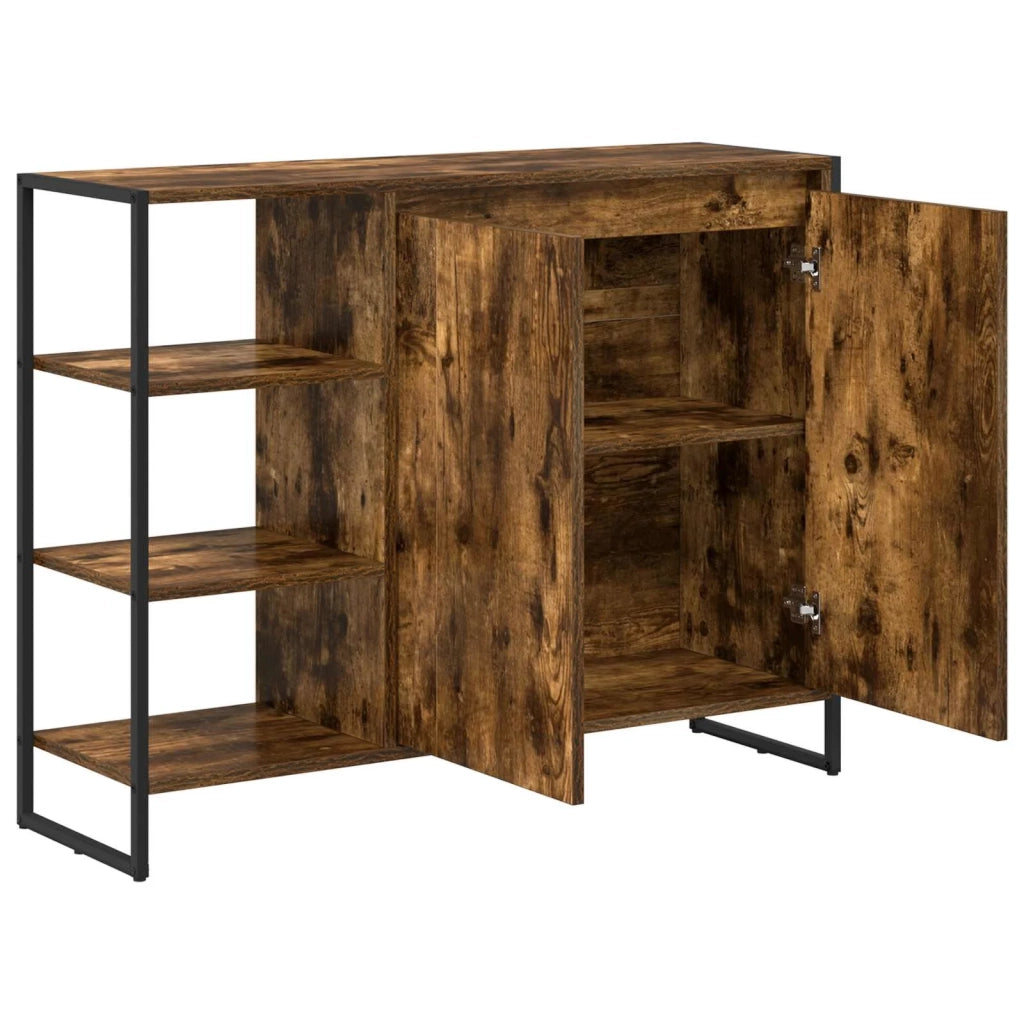 Mobile laterale Quercia Fumosa 96.5 x 30 x 75 cm 886614