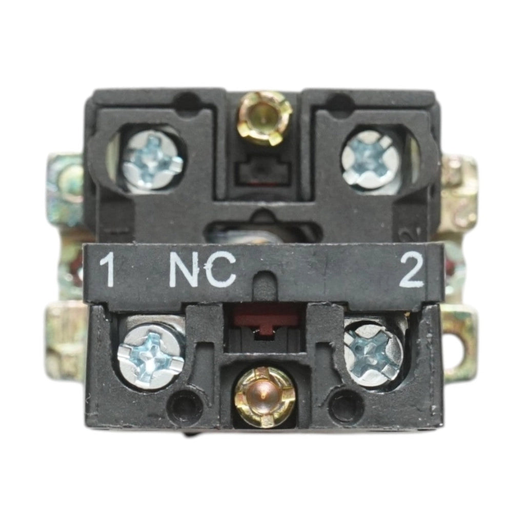 Pulsante indicatore LED rosso con protezione 1NC, 400V/10A, LAY5 Breckner Germany