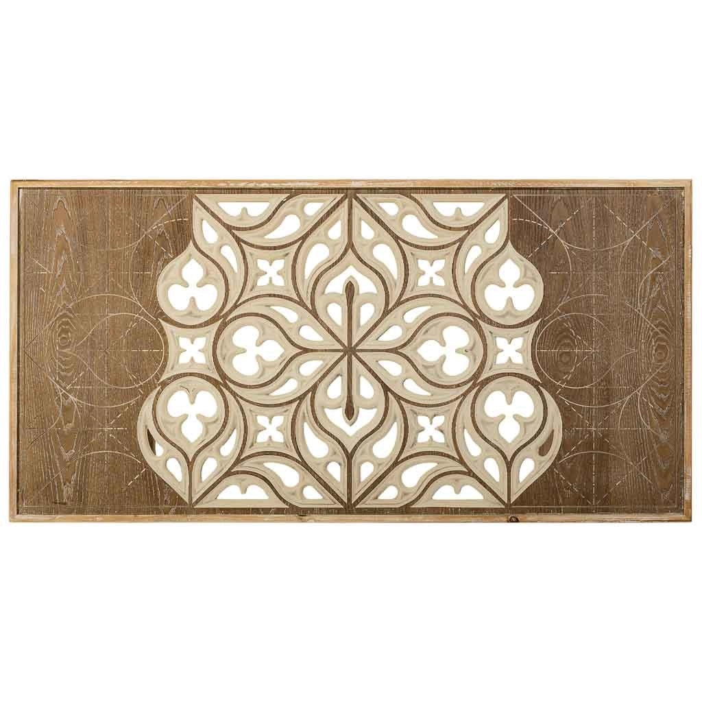 Tavolo in legno marrone 120,5x60,5x50,5h