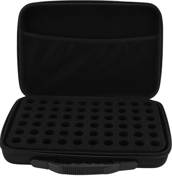 Organizzatore per 60 bottiglie - Cassa da vernice portatile - Organizzatore per inchiostro alcool - Assorbe shock - Impermeabile all'acqua - Multifunzionale