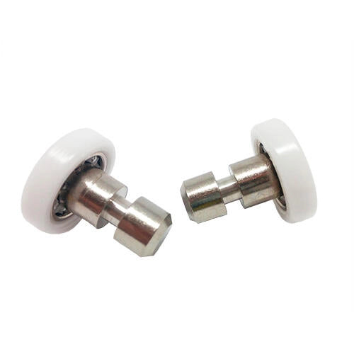 Cuscinetti per box doccia con attacco a forchetta 19 CL  Kit 2 pezzi
