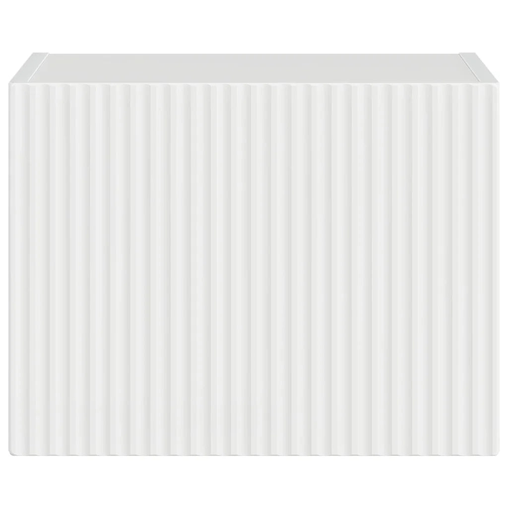 Mobile TV da parete-Mobile TV a Muro-Credenza TV Bianco Lucido 60 x 31 x 29.5 cm 930630