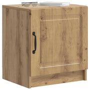 Comodino | Armadio da Notte | Mobiletto da notte Rovere Artigianale 43 x 34,5 x 47 cm