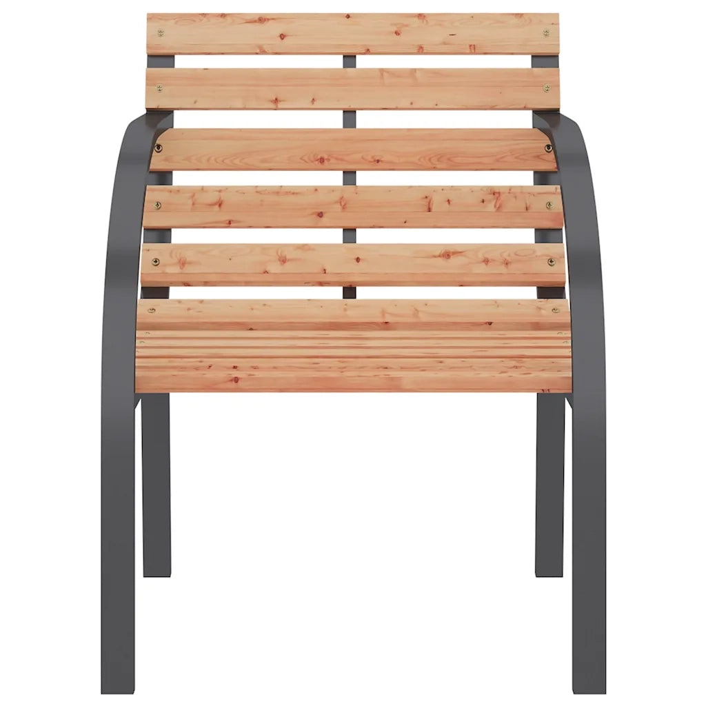 Sedie da Giardino 2 pz in Legno 47937
