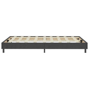 Letto matrimoniale | Letto per adulti | Letto a Molle Grigio in Tessuto 120x200 cm