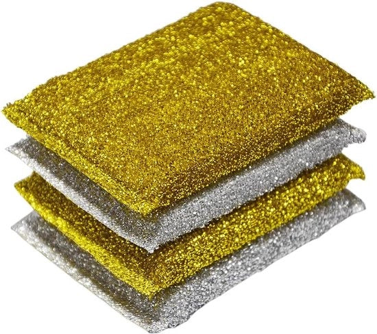 Set di spugne per la pulizia di utensili da cucina - 24 pezzi - spugne brillanti per cucina e bagno