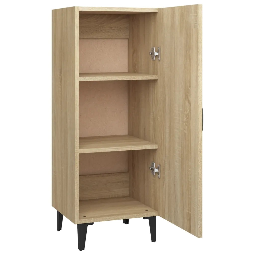 Credenza Rovere Sonoma 34,5x34x90 cm in Legno Multistrato 812333