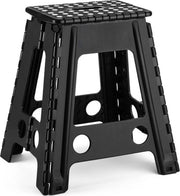Sedia Elevatrice Opaca - Sedile Elevatore - Sedia per la Doccia - Pedana - Peso Massimo 136 kg - Nero