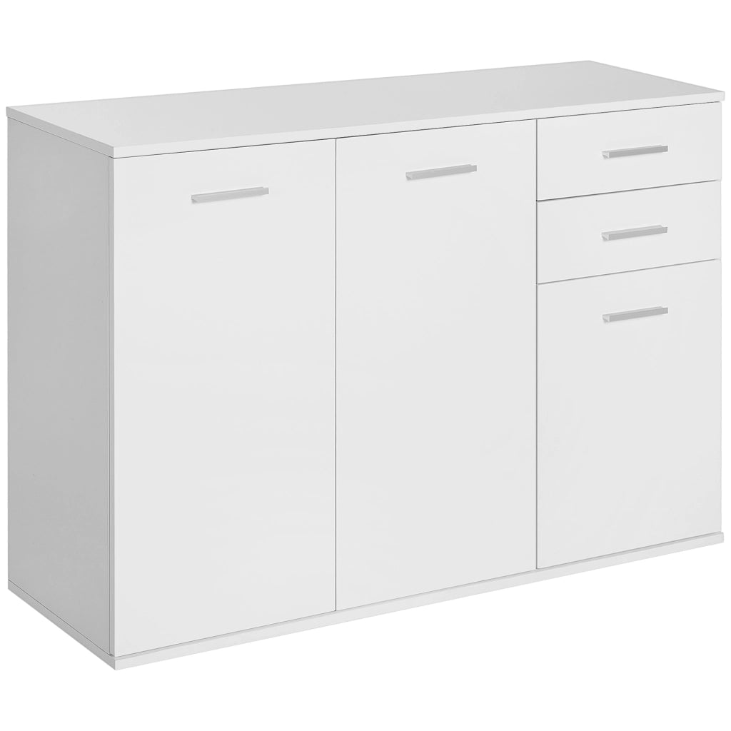Cassettiera ¨C Zephmum ¨C Bianco 106x35x76 Legno