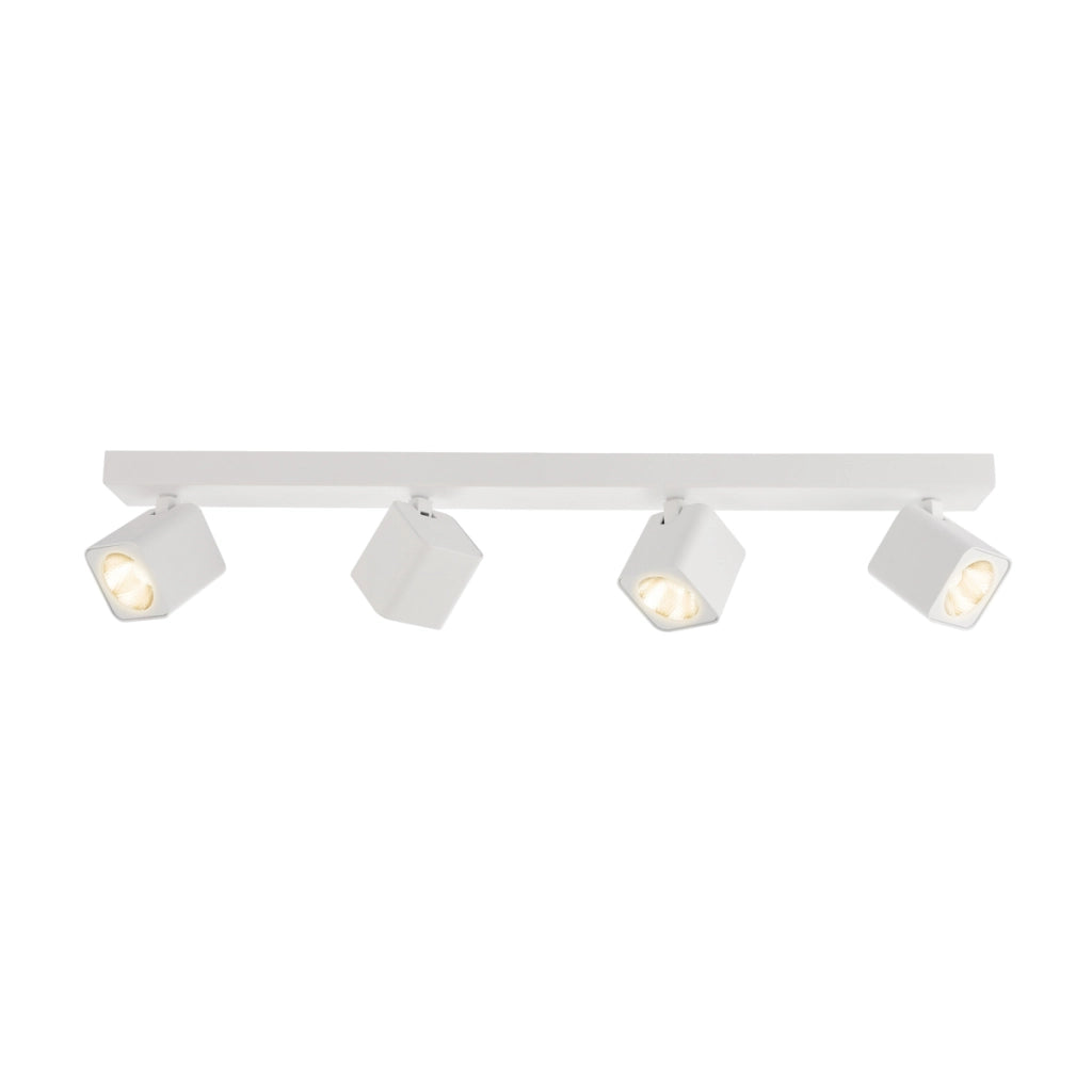 Spot plafoniera 4 luci orientabili bianca LED 20W Italux