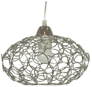 Lampada a sospensione Candellux Pinia cromo Ø25 E27