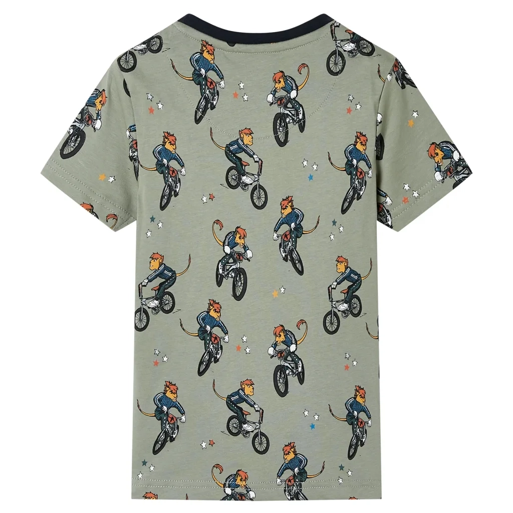 Pigiama da Bambino a Maniche Corte Cachi Chiaro 104 CFW9562235