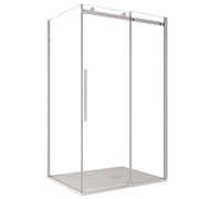 Box Doccia angolare 70x100 cm 1 anta Scorrevole in Cristallo trasparente 8mm H195 Bonussi alina