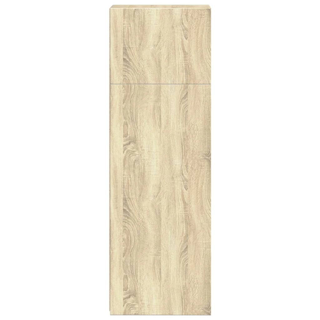 Credenza cassettiera cassettiera mobile contenitore organizer cucina soggiorno soggiorno Sonoma 30 x 41 x 124 cm derivati ​​del legno marrone 02_0031502