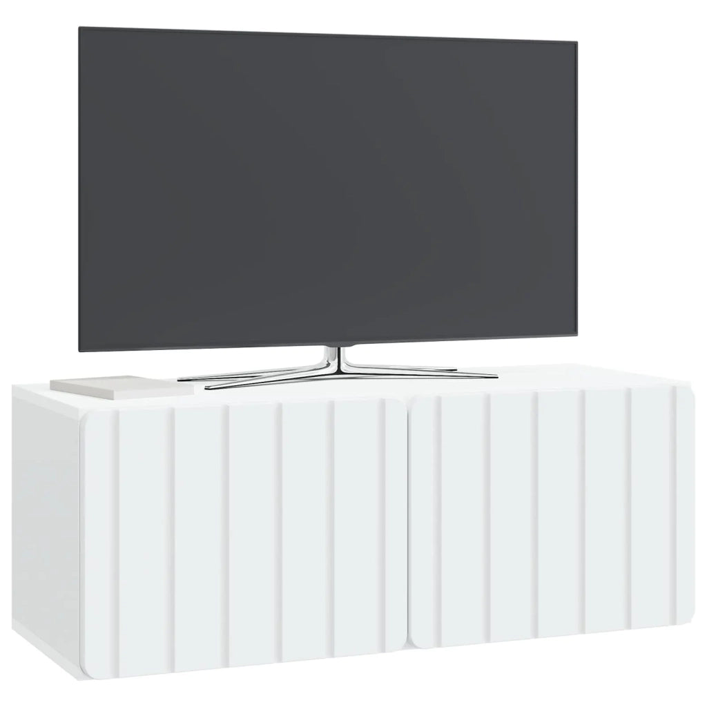 Mobile Porta TV da Muro Bianco 78,5 x 31 x 30 cm 898375