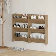 Mobile per scarpe 2 pz 60 x 18 x 90 cm Legno ingegnerizzato 875149