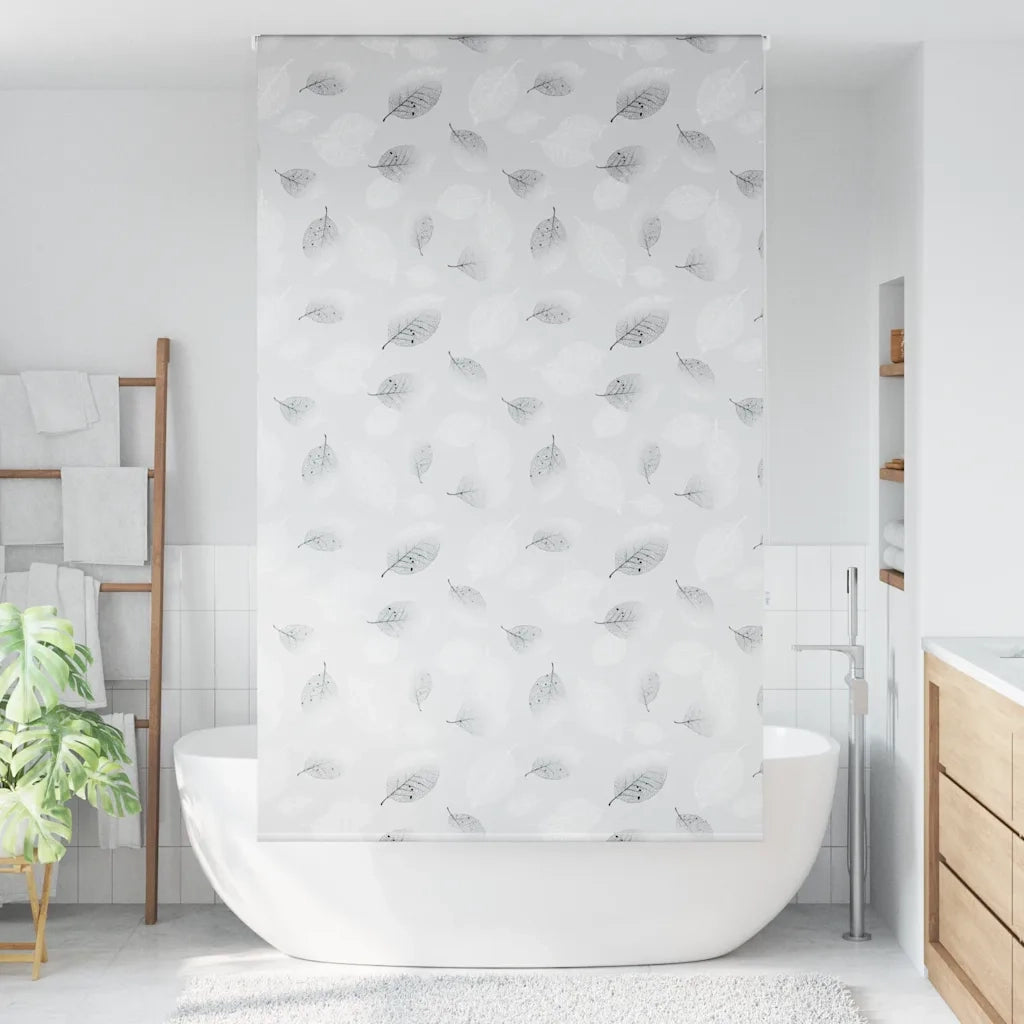 vidaXL Tenda a Rullo Doccia 120x240 cm Larghezza Tessuto 116 cm