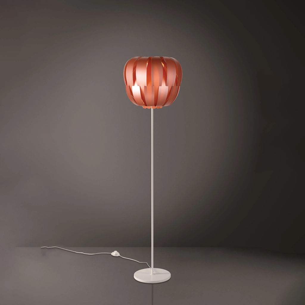 Piantana Moderna Queen Polilux ® Rame E Metallo 1 Luce E27