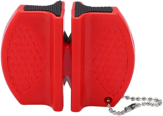 Smerigliatrice Portatile - Maniglia Antiscivolo - Doppio Faccio - Materiale di Alta Qualità - Steli Ceramici - Per Uso Esterno - Smerigliatrice per Coltelli