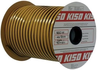 Guarnizione EPDM 141 KISO-9x3 mm-Nero-Rotolo 150 mL-1413x9N