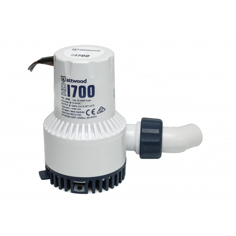 POMPA HEAVY DUTY HD 1700 12V HEAVY DUTY PUMP HD1700 12V - CAPACITY LT/H 5760
