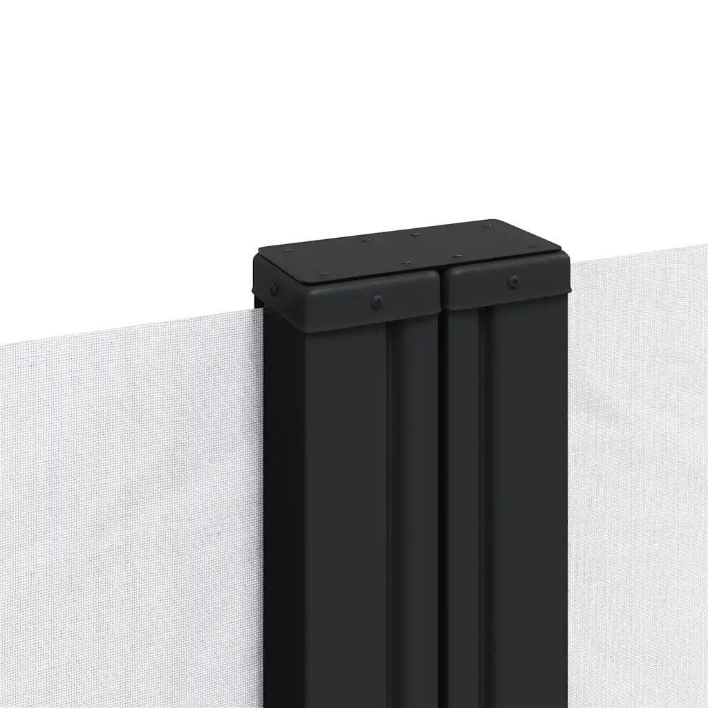 Tenda da Sole Laterale Retrattile Bianca 100x600 cm 4004586