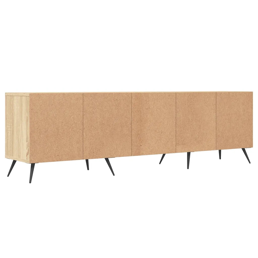 Mobile Porta TV Rovere Sonoma 150x30x44,5 cm Legno Multistrato