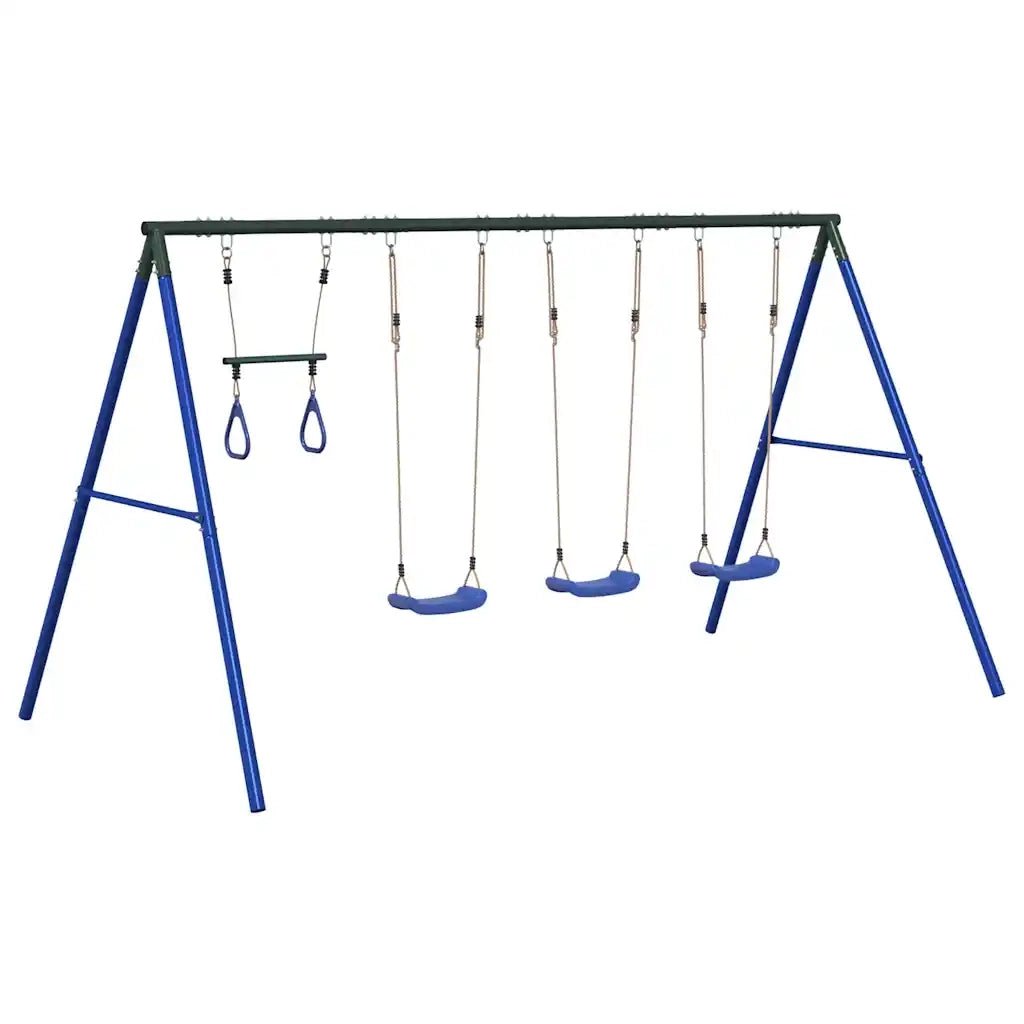 Set Gioco da Esterno con Altalene e Trapezio