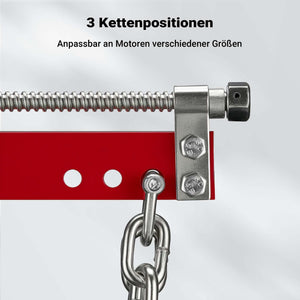 Equilibratore 900 kg Sollevatore Posizionatore Gruetta motore da officina