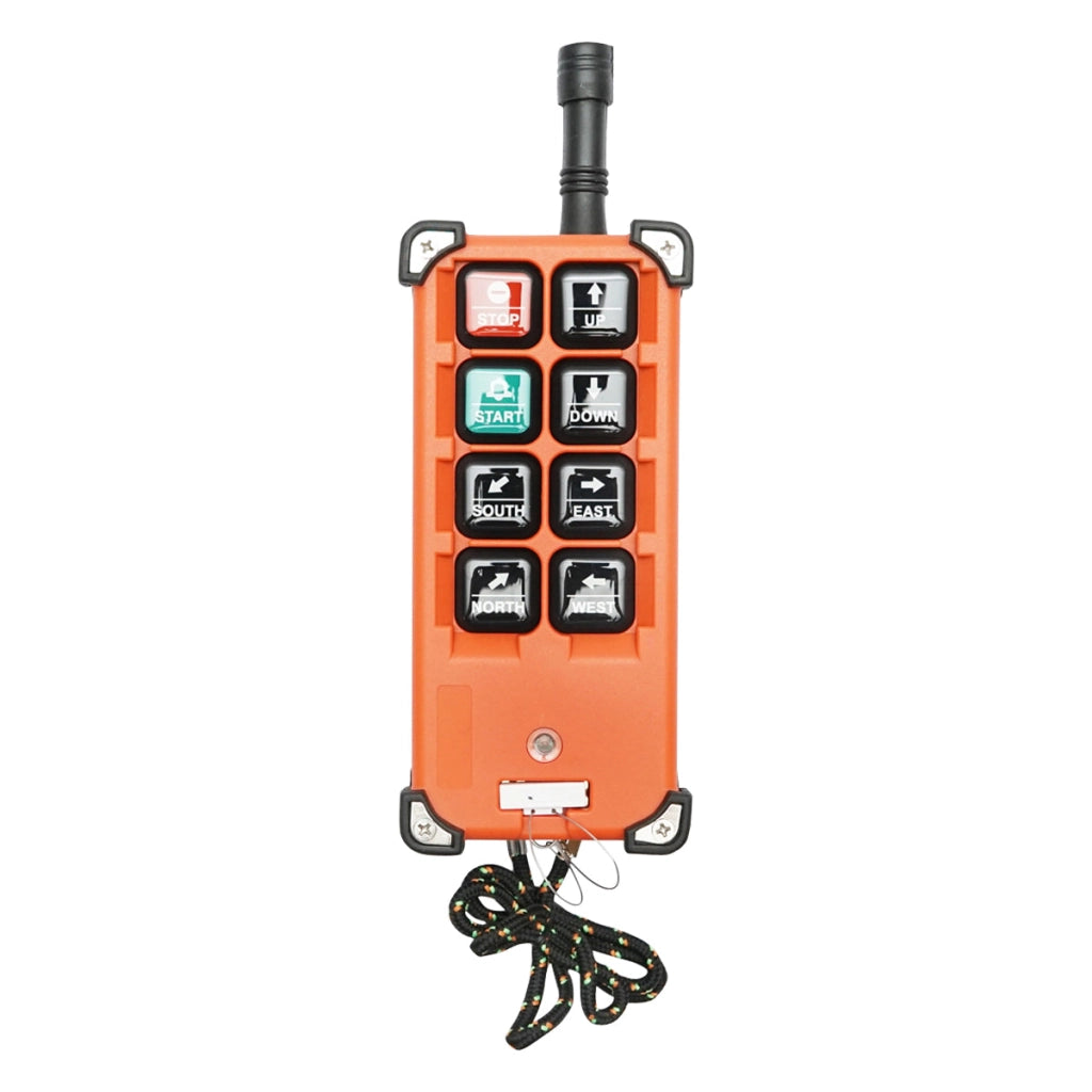 Telecomando wireless industriale con 6 comandi DC 12V/24V e protezione dall'acqua Breckner Germany