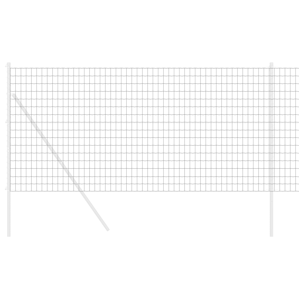 Recinzione Euro Grigia 1.2x10 m Acciaio