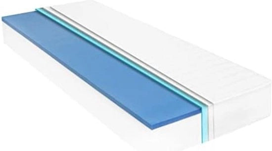 Matrimoniale in schiuma - 120 x 200 x 18 cm - Bianco - 13,73kg