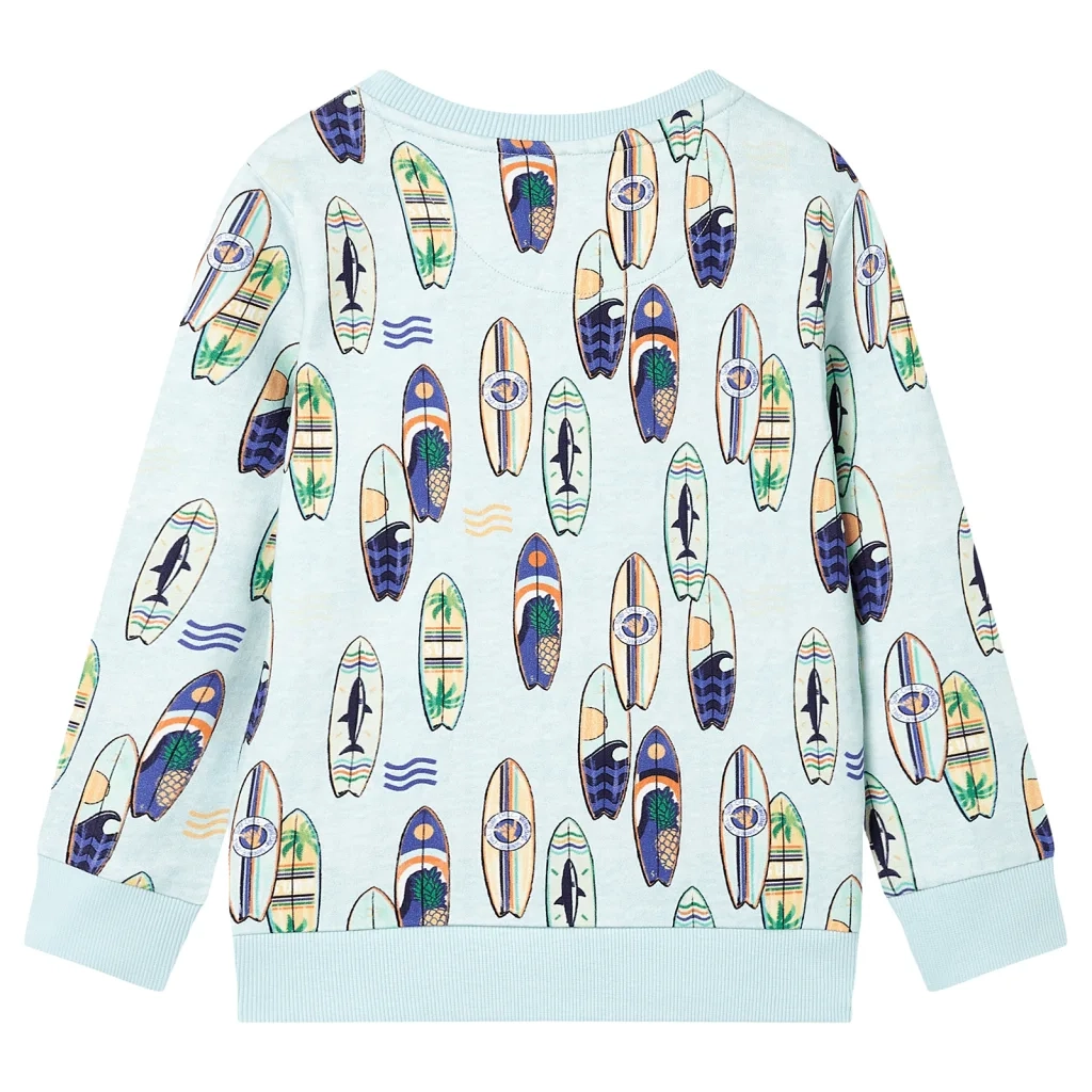 Felpa da Bambino Blu Tenue MÃ©lange 140cod mxl 86754