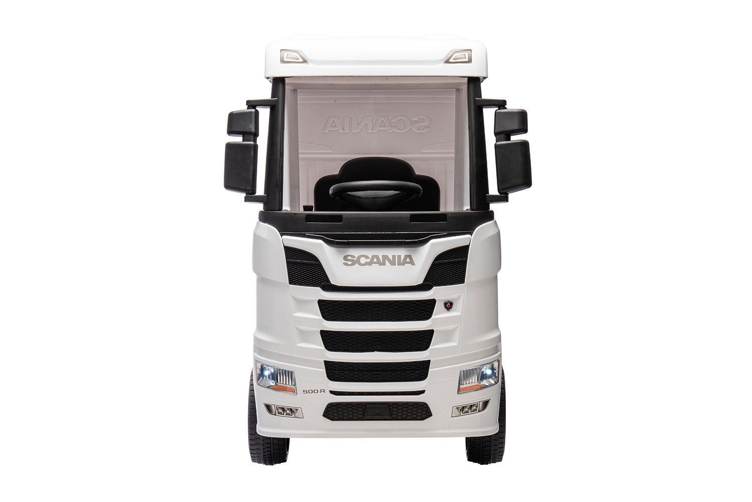 Camion Elettrico per Bambini 126x68x102 cm 24V Scania Bianco