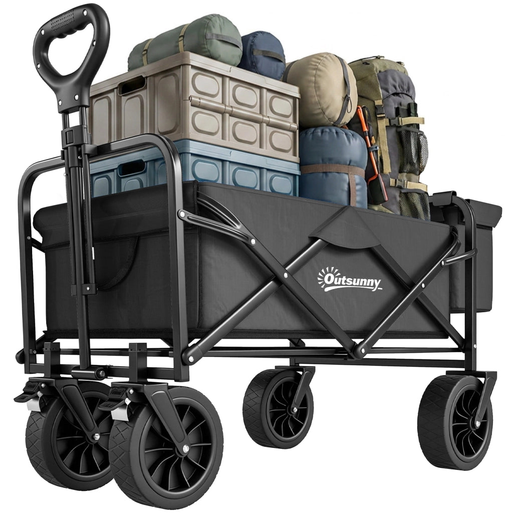 Carro Pieghevole per Bambini ¨C zephmum ¨C Nero
