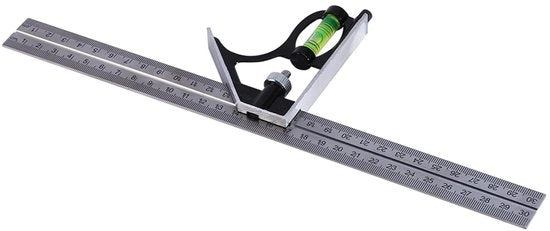 Regolabaricrometrico 300 mm - Astuccio Regolabile - Baricrometrico a L - Strumento di Misura - Acciaio Inossidabile - Misurazioni Precise - Baricrometro