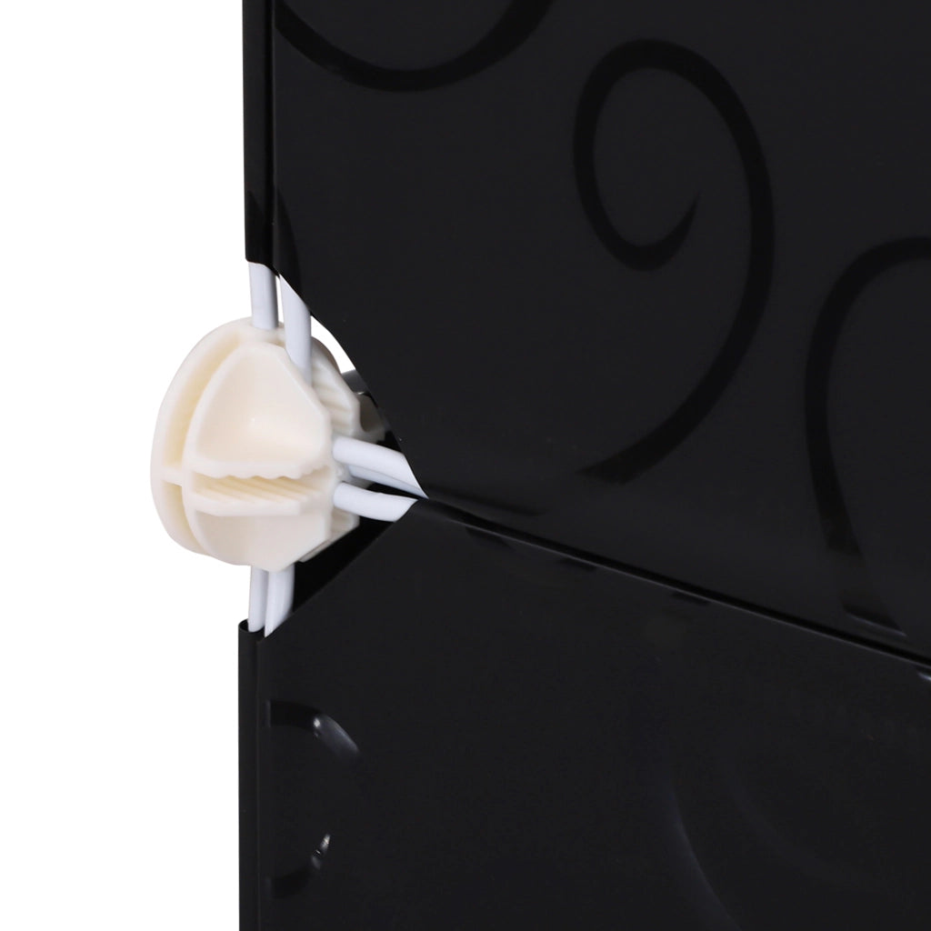 Armadio modulare 12 cubi con ante ¨C zephmum ¨C plastica bianca