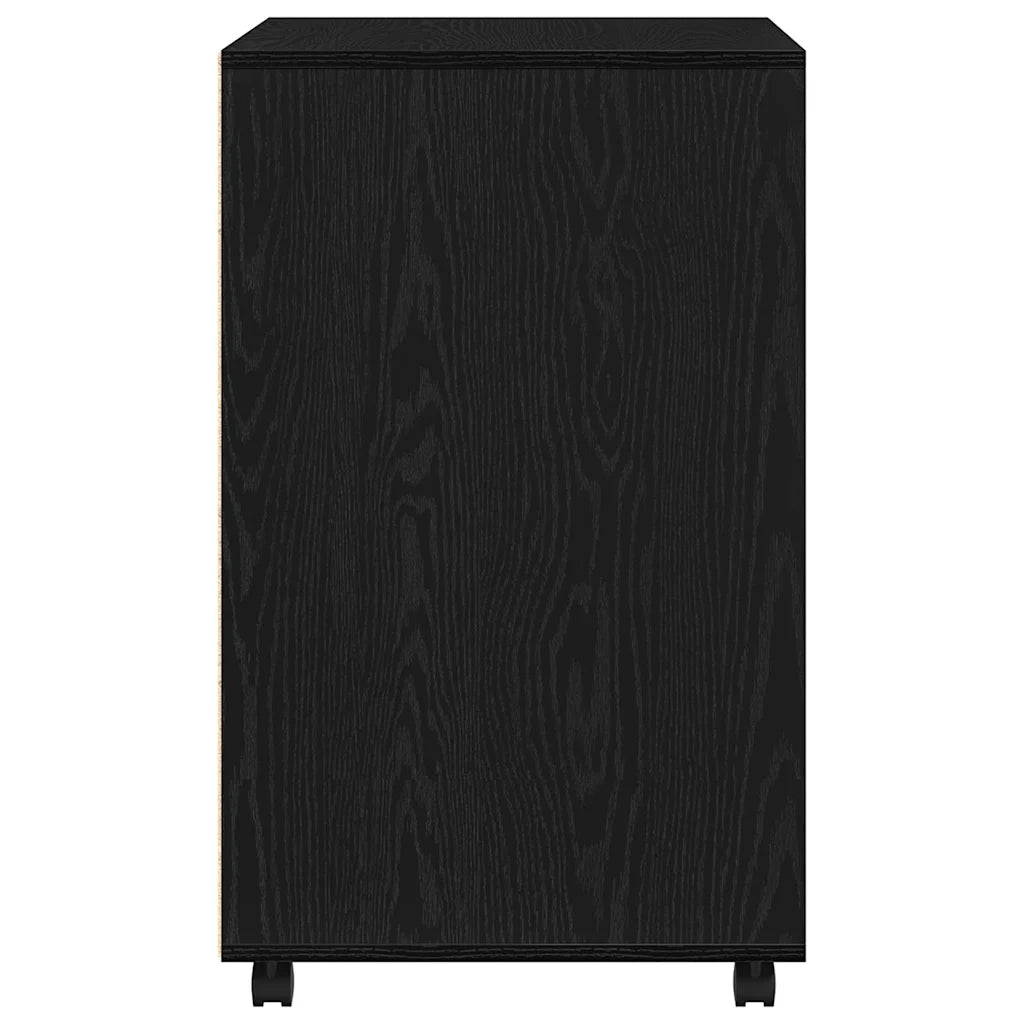 Armadietto con lo scaffale Rovere Nero 60 x 48 x 74.5 cm CFW2852290