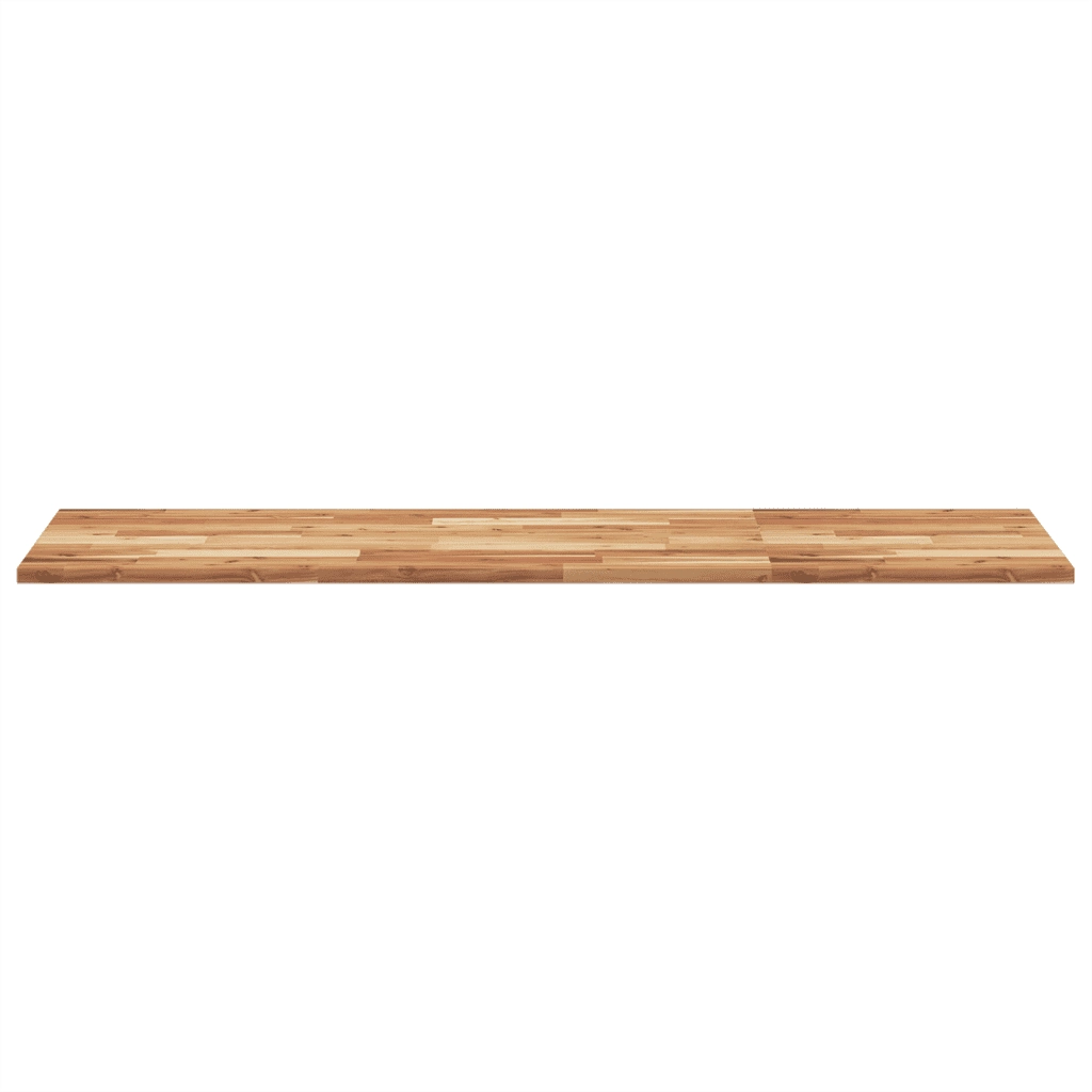 Piano da Bagno Finitura a Olio 160x50x2 cm in Legno di Acacia 3279698