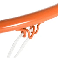 sportnow Canestro Basket per Bambini e Adulti da Indoor e Outdoor in Acciaio e PE, 110x90x70 cm, Nero e Giallo