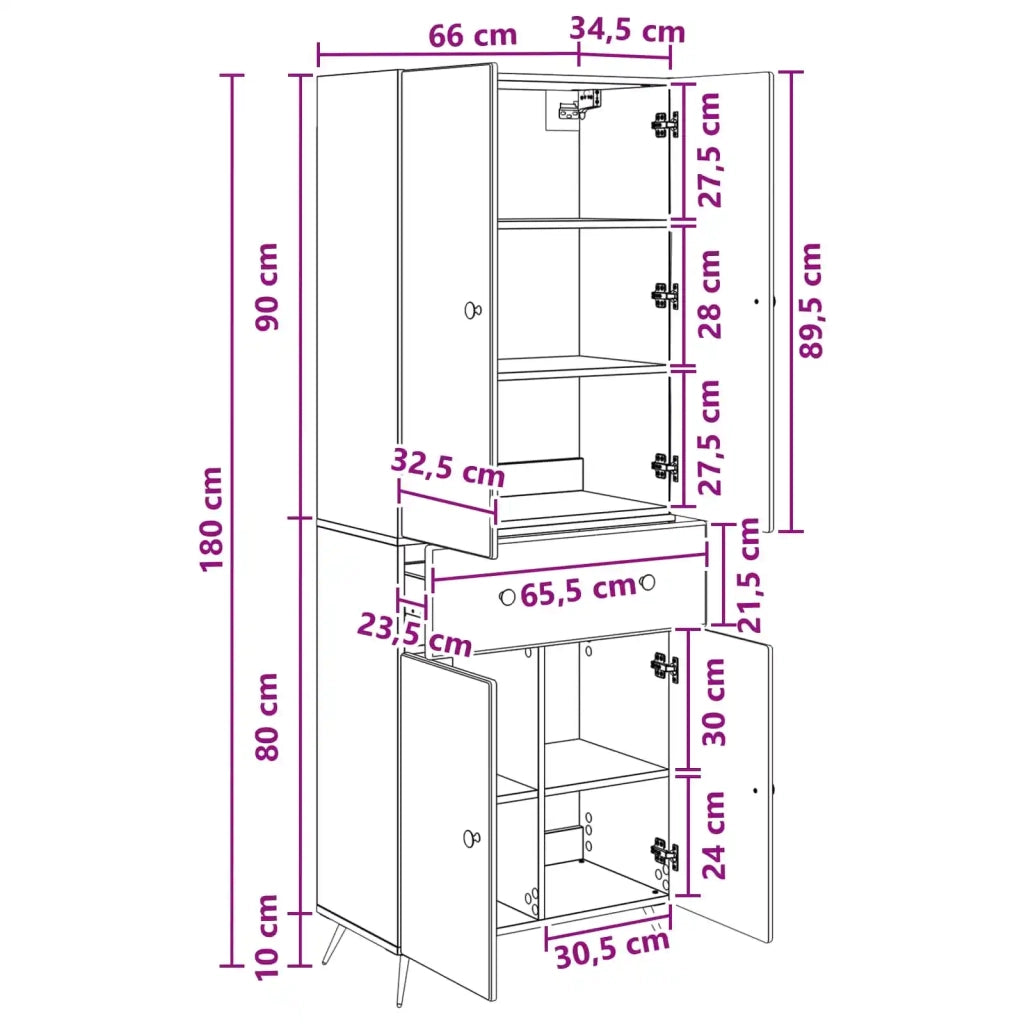 2 pz Bianco Lucido 3416911