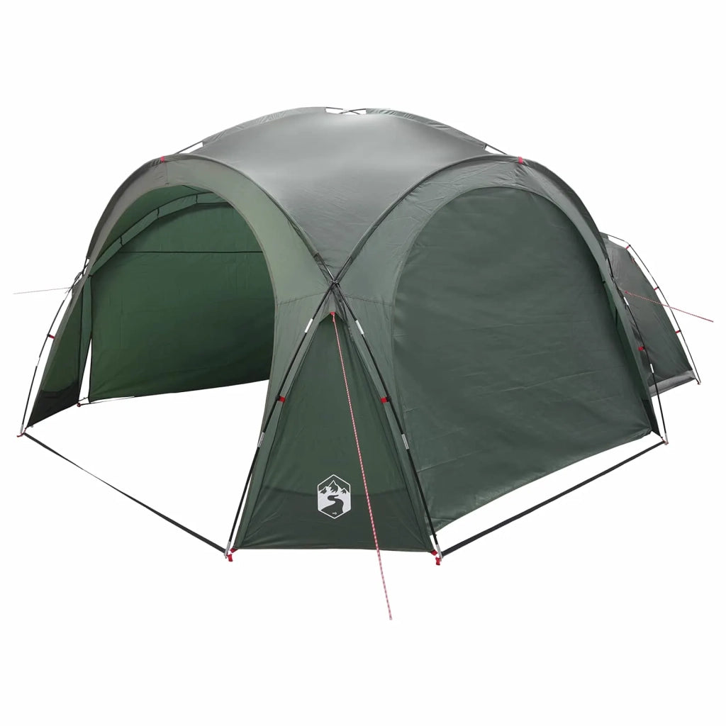 Tenda Laterale con tetto Verde militare 410 x 410 x 250 cm 42028684