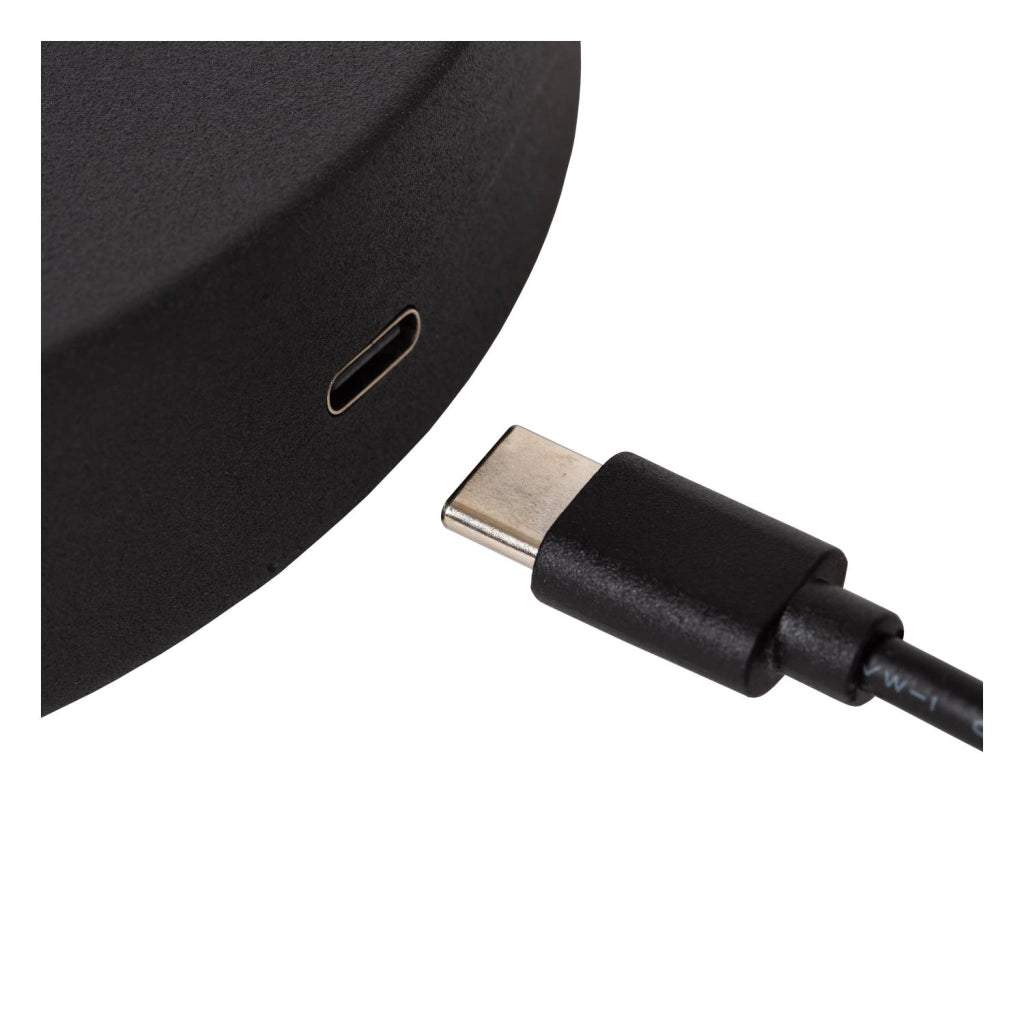 Lampada da terra nera LED 3W senza fili STIRLING Lucide
