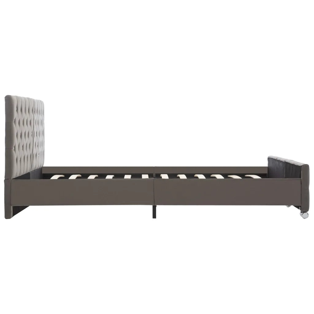 Giroletto Grigio in Velluto 180x200 cm 286834