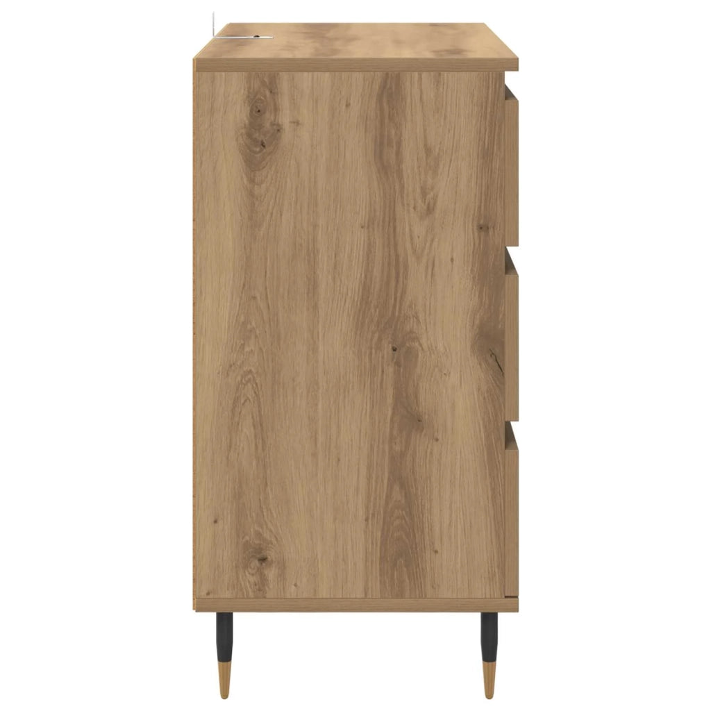 Credenza | Madia | Buffet da pranzo | Armadio da pranzo Rovere artigianale 60 x 35 x 70 cm Legno multistrato
